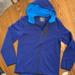 NWT Men’s hooded knit jacket